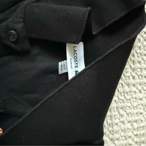 Men’s Lacoste slim fit polo size XL black